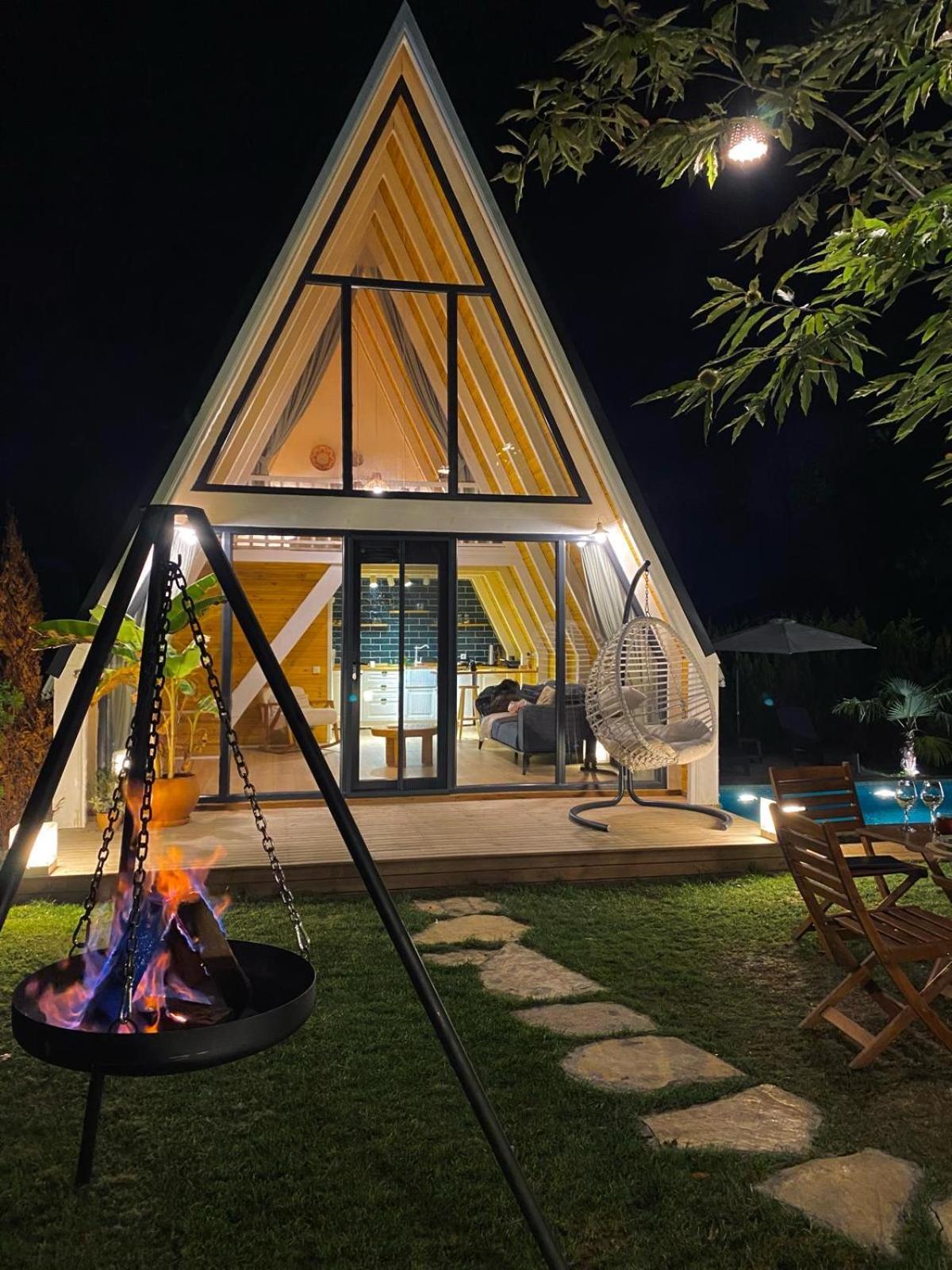 מלון סקרייה Doga Bungalow Sapanca מראה חיצוני תמונה